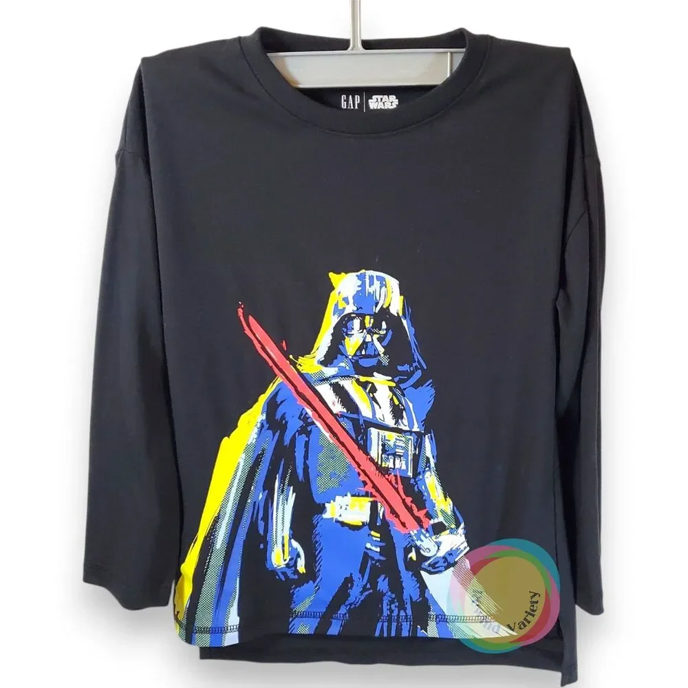 GAP Star Wars Kids Size 6 Darth Vader Pajama Sleep Shirt